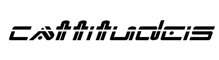 Xephyr Laser Italic  Free Fonts Download