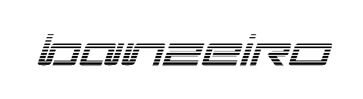 Xephyr Gradient Italic  Free Fonts Download