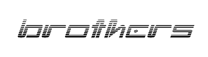 Xephyr Gradient Italic  Free Fonts Download