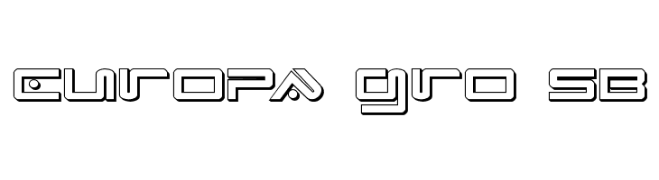 Xephyr 3D  Free Fonts Download