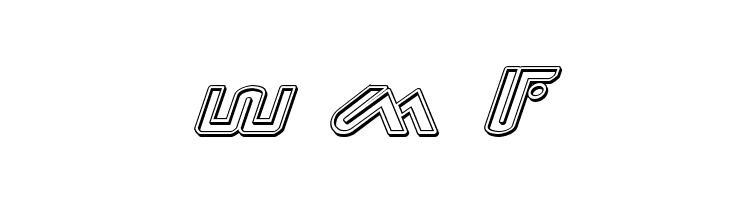 Xephyr Engraved Italic  Free Fonts Download