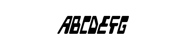 Xped Extra-Condensed Italic  Free Fonts Download