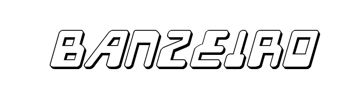 Xped 3D Italic  Free Fonts Download