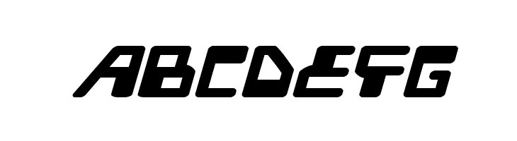 Xped Expanded Italic  Free Fonts Download