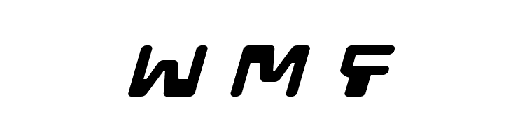 Xped Expanded Italic  Free Fonts Download