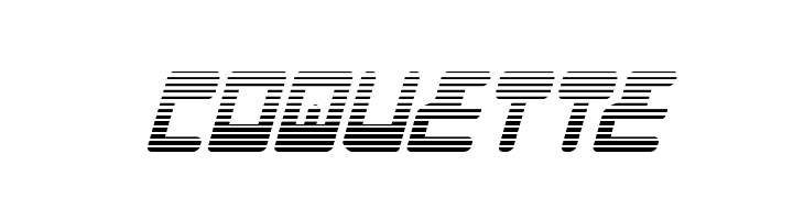 Xped Gradient Italic  Free Fonts Download