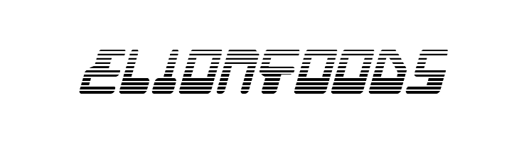 Xped Gradient Italic  Free Fonts Download