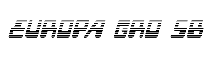 Xped Gradient Italic  Free Fonts Download