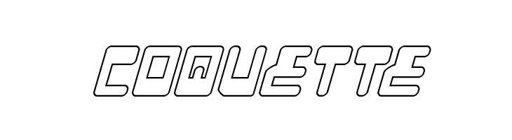 Xped Outline Italic  Free Fonts Download