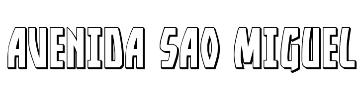 Yankee Clipper 3D  Free Fonts Download