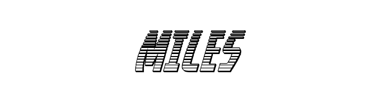 Yankee Clipper Chrome Italic  Free Fonts Download