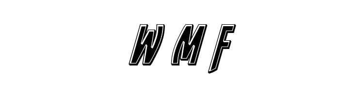 Yankee Clipper Bevel Italic  Free Fonts Download