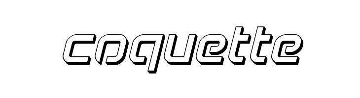 Youngerblood 3D Italic  Free Fonts Download