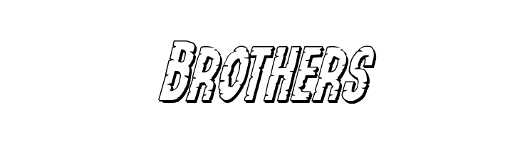 Yummy Mummy 3D Italic  Free Fonts Download