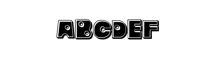 Zounderkite Bevel  Free Fonts Download