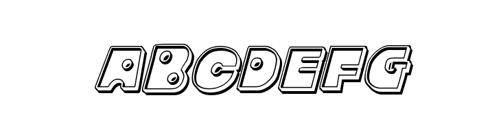 Zounderkite Engraved Italic  Free Fonts Download