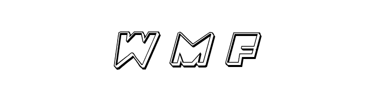 Zounderkite Engraved Italic  Free Fonts Download