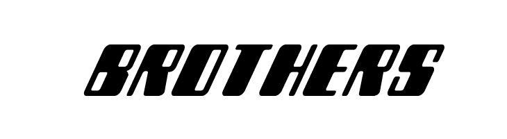 Zyborgs Super-Italic  Free Fonts Download