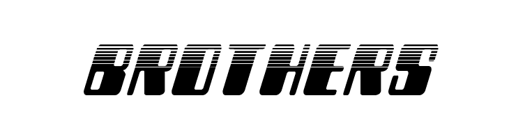 Zyborgs Halftone Italic  Free Fonts Download