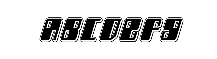 Zyborgs Punch Italic  Free Fonts Download