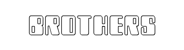 Zyborgs Outline  Free Fonts Download