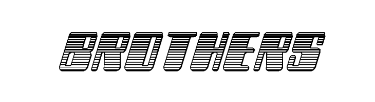 Zyborgs Chrome Italic  Free Fonts Download