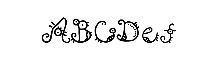 B Surfers Plane  Free Fonts Download