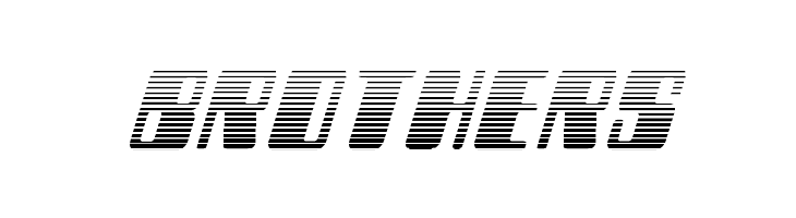 Zyborgs Gradient Italic  Free Fonts Download