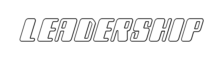 Zyborgs Outline Italic  Free Fonts Download