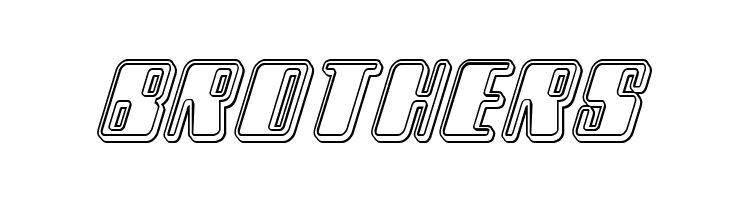 Zyborgs Engraved Italic  Free Fonts Download