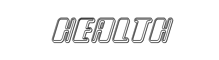 Zyborgs Engraved Italic  Free Fonts Download