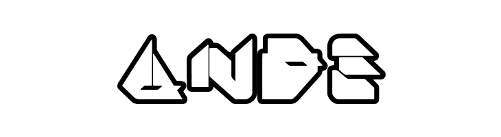 Ikos Dub Outline  Free Fonts Download