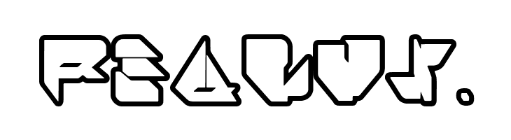 Ikos Dub Outline  Free Fonts Download