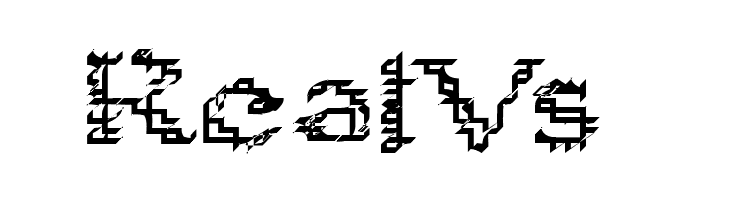 Heat Sinks 386  Free Fonts Download