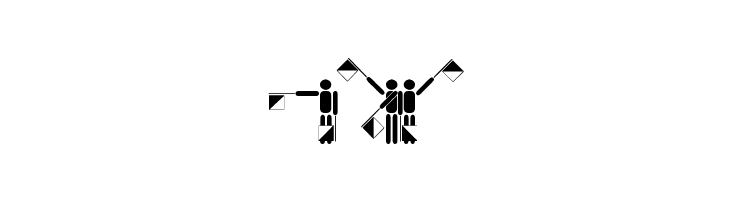 Semaphore Pramuka  Free Fonts Download