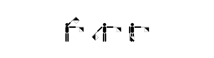 Semaphore Pramuka  Free Fonts Download