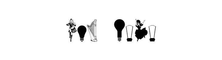 Cornucopia of Dingbats Eight  Free Fonts Download