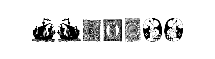 Cornucopia of Dingbates Five  Free Fonts Download