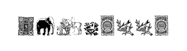 Cornucopia of Dingbates Five  Free Fonts Download