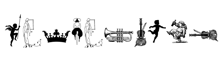 Cornucopia of Dingbates Five  Free Fonts Download