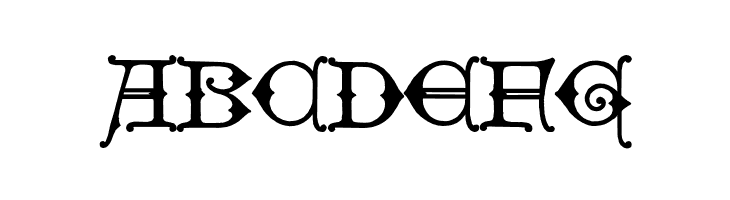 HollandischClosed-Regular  Free Fonts Download