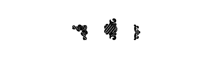Unpublished Ornaments  Free Fonts Download