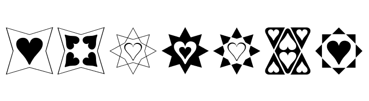 Heart Things  Free Fonts Download