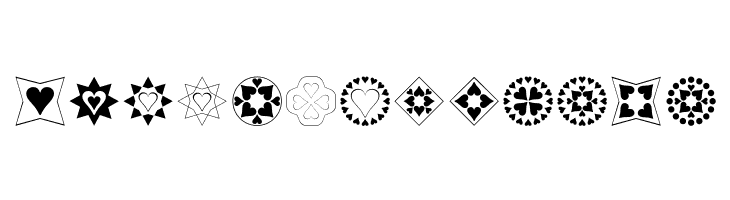 Heart Things  Free Fonts Download