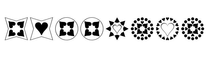 Heart Things  Free Fonts Download