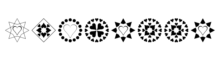 Heart Things  Free Fonts Download