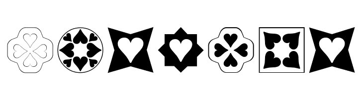 Heart Things  Free Fonts Download