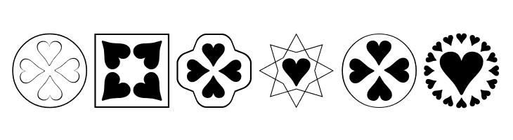 Heart Things  Free Fonts Download