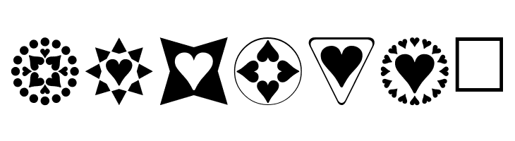 Heart Things  Free Fonts Download