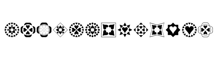 Heart Things  Free Fonts Download